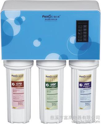 凈水器廠家直銷家用凈水器/廚房直飲純水機/凈水機過濾器 家用凈水器 廚下式RO反滲透純水機圖片_高清圖_細節圖-慈溪市富高電器 -